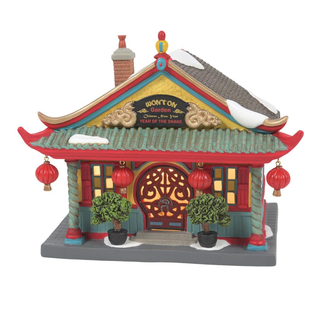 the Wonton Garden Christmas in the City D56 New