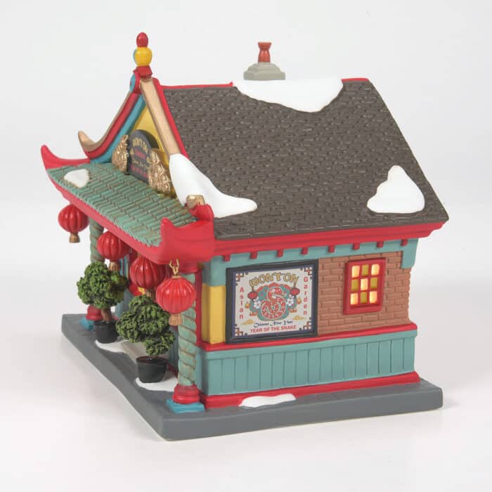 The Wonton Garden Christmas In The City D56 New Side Two