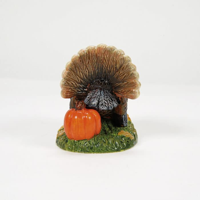 Tom Turkey Halloween Village D56 New Back