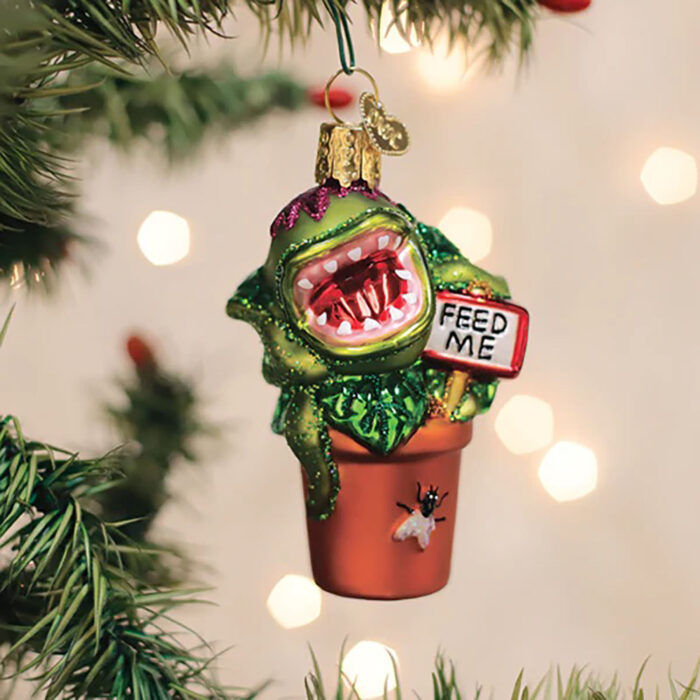 Venus fly trap ornament old world christmas - christmas store Venus Fly Trap Ornament Old World Christmas