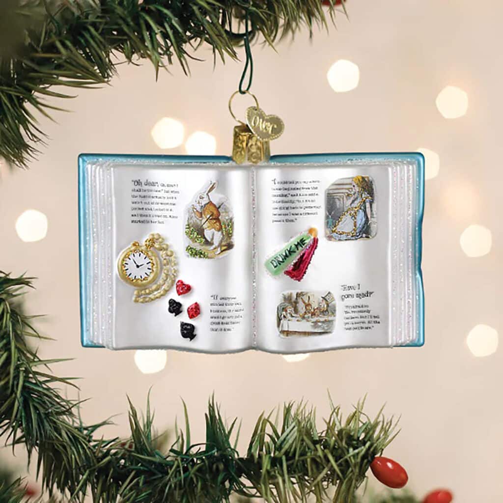 Alices Adventures in Wonderland Ornament Old World Christmas