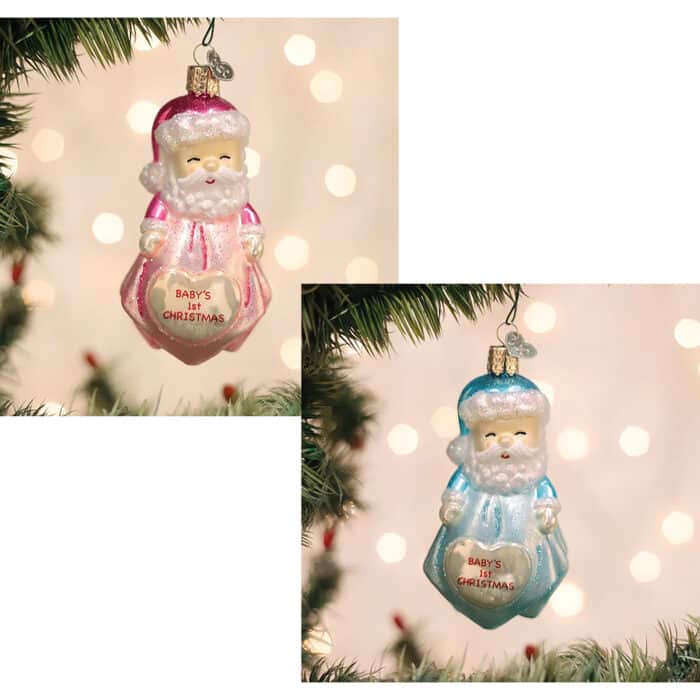Babys First Lovey Ornament Old World Christmas