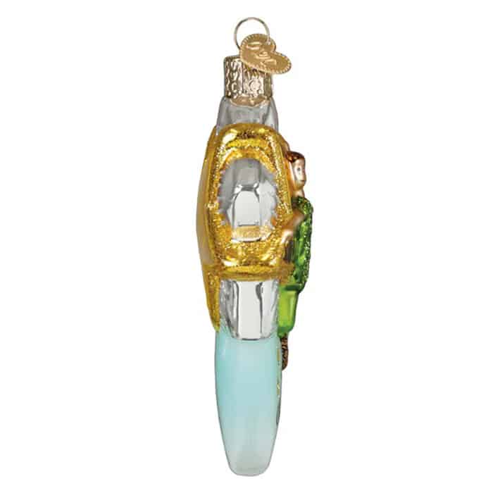 Clever Peter Pan Ornament Old World Christmas Side