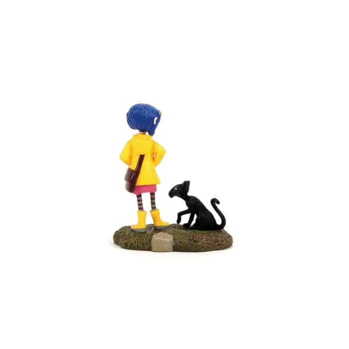 Coraline Pink Palace Apartments Halloween Village D56 New Coraline Back