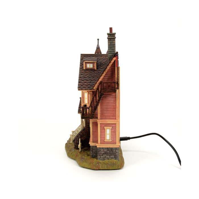 Coraline Pink Palace Apartments Halloween Village D56 New Side