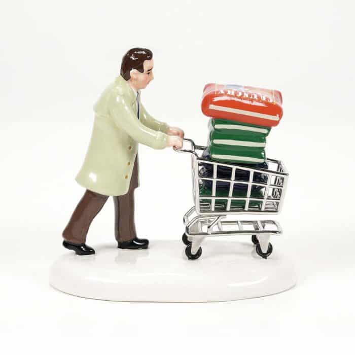 Ellen & I Want To Help Christmas Vacation D56 Side