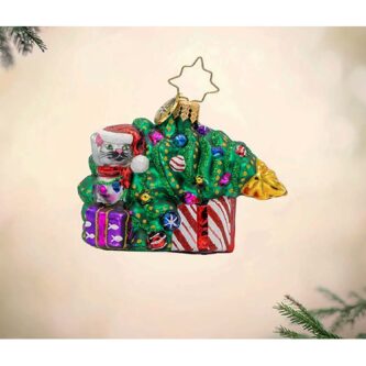 Festive Feline Fiasco Gem By Radko