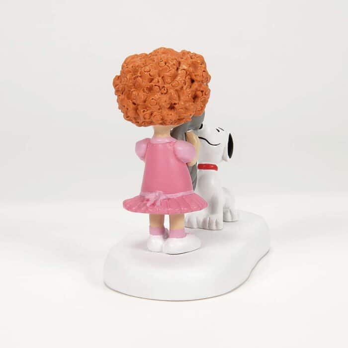 Frieda Faron Meet Snoopy Peanuts Village D56 Side Two