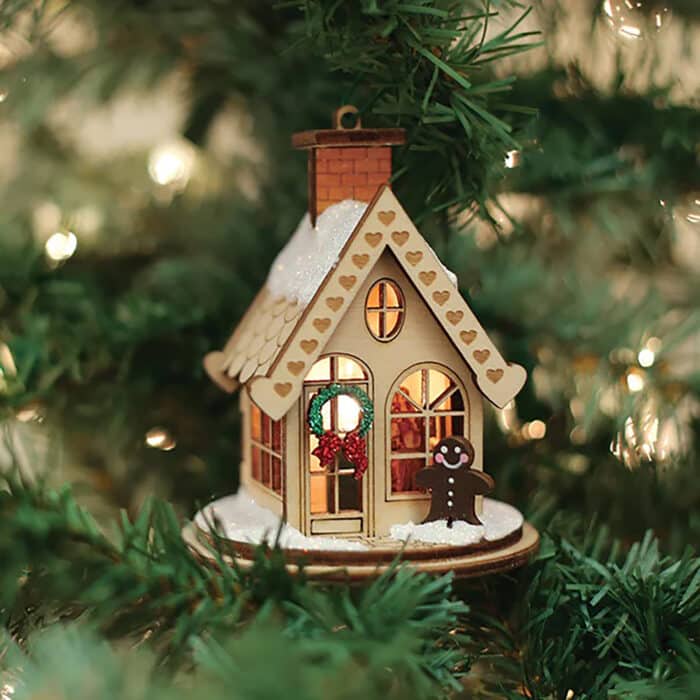 Ginger Cottage Gingerbread Cottage Ornament Old World Christmas