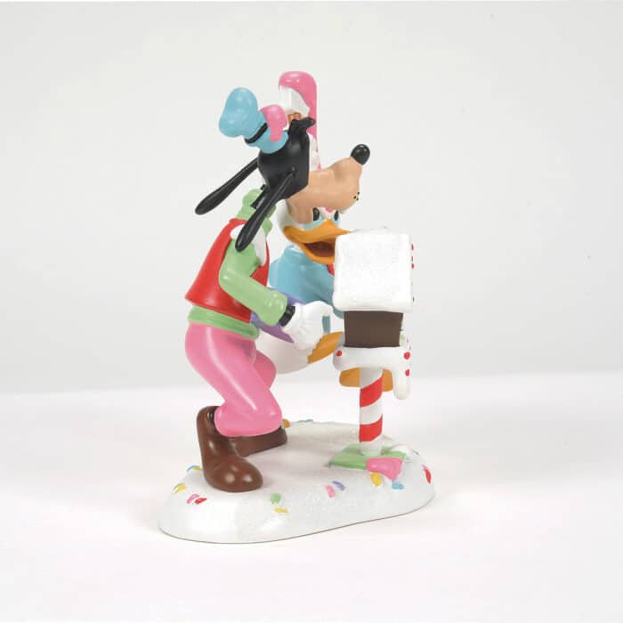 Goofy Donald Make a Mess Disney Village D56 New Side Two