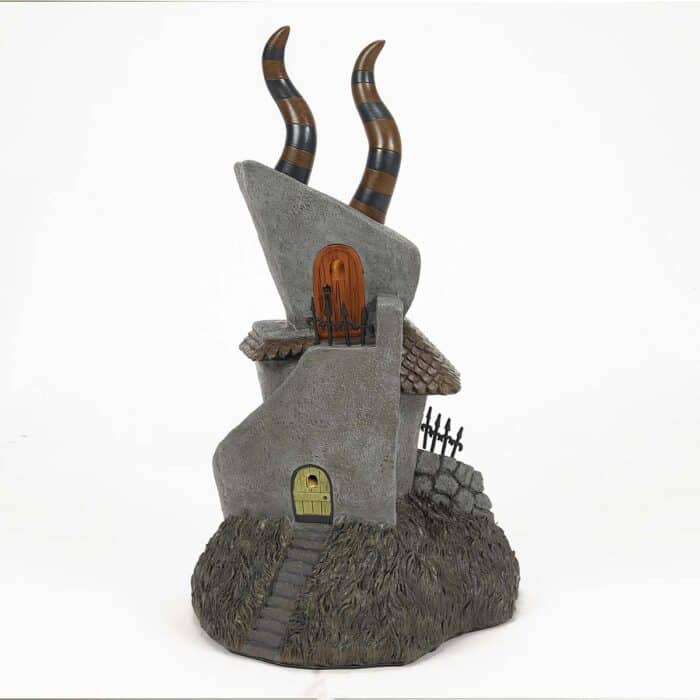 Harlequin House Nightmare Before Christmas Village D56 Side