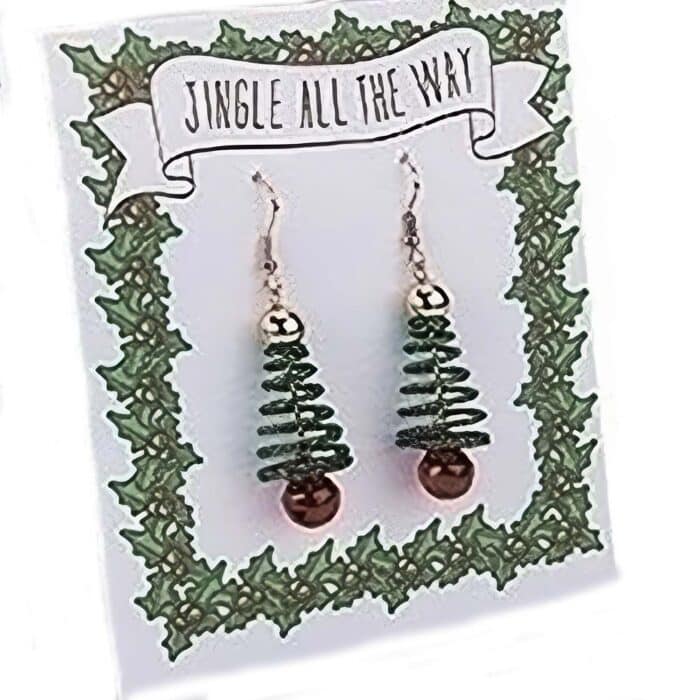 Jingle Tree Holiday Earrings