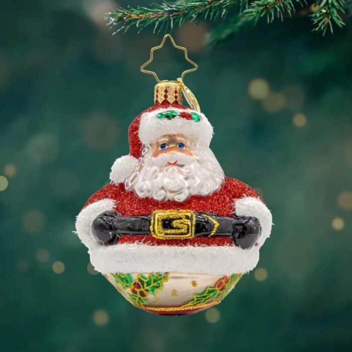 Jolly Holly Claus Gem By Radko