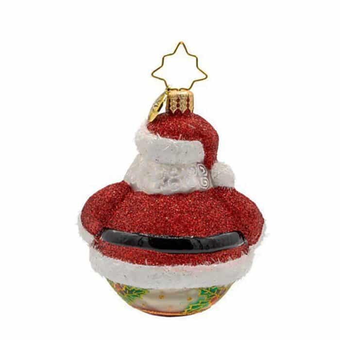 Jolly Holly Claus Gem By Radko Back