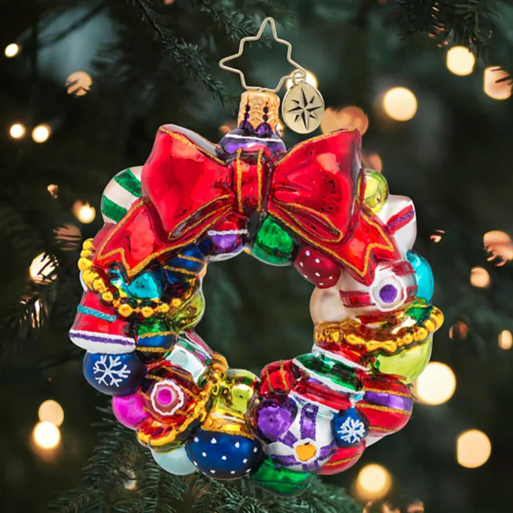 Joyful Wreath Gem by Radko