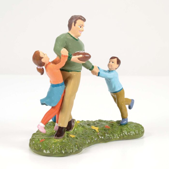 Lets Get Dad Snow Village Halloween D56 Front