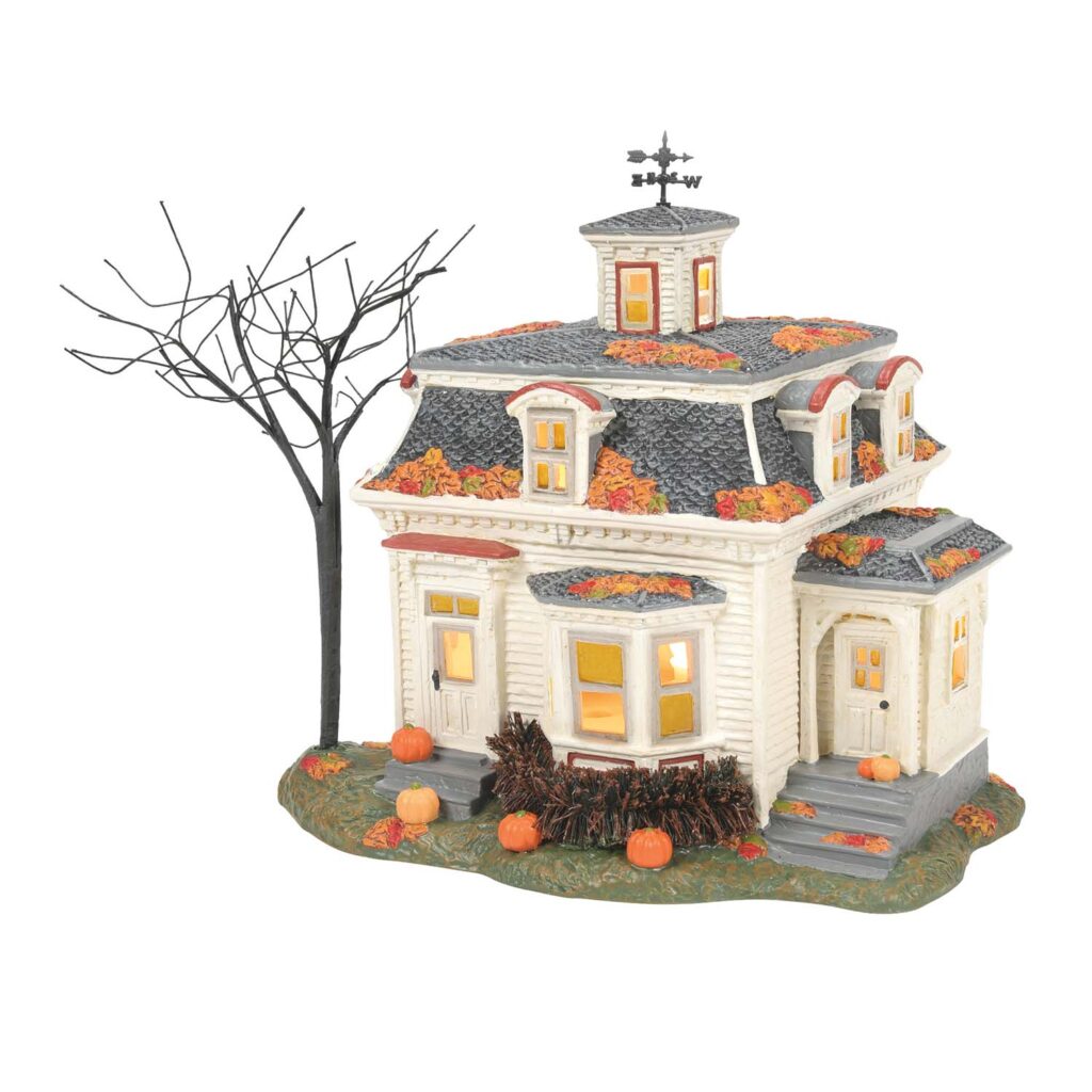 Maxs House in Salem Halloween Village D56