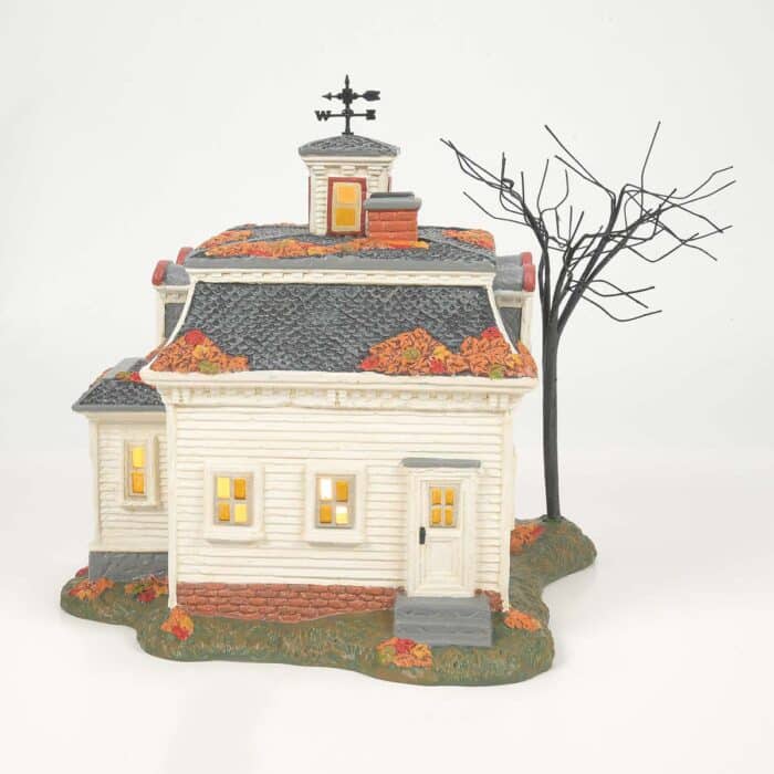 Maxs House in Salem Halloween Village D56 Back