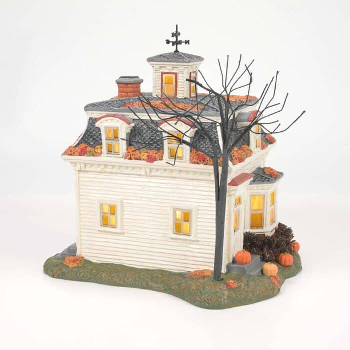 Maxs House in Salem Halloween Village D56 Side Two