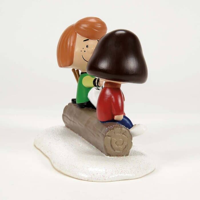 Peppermint Patty Marcie Peanuts Village D56 Side Two