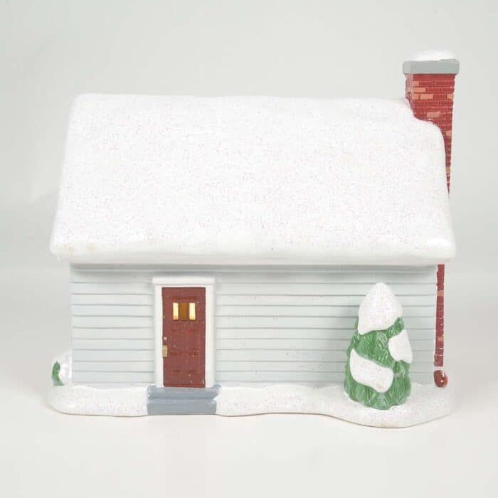 Peppermint Pattys House Peanuts Village D56 Back