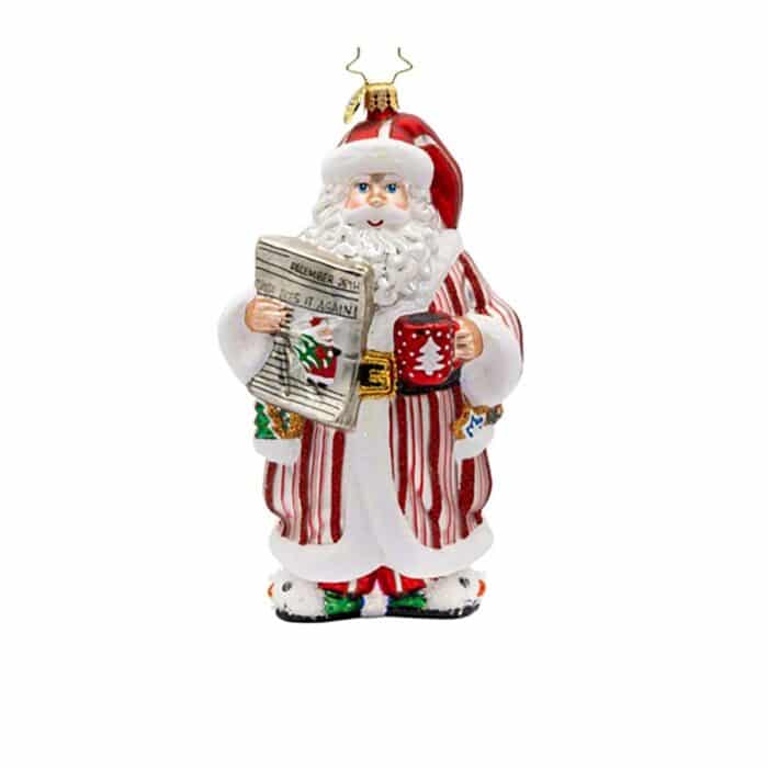 Santas Daily News by Radko Front