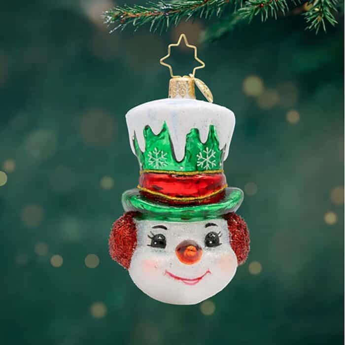 Top Hat Tidings Gem by Radko