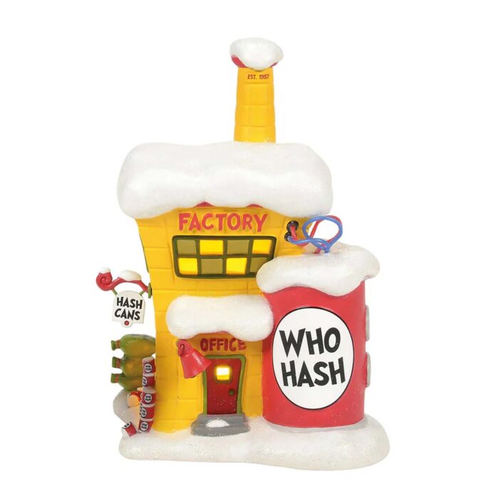 Who hash Factory Grinch Village D56 New