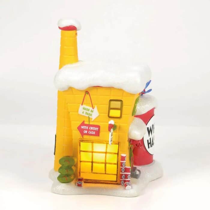 Who hash Factory Grinch Village D56 New Back
