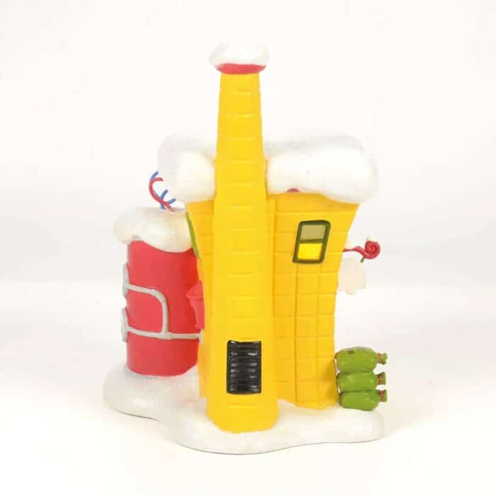 Who hash Factory Grinch Village D56 New Side Twowho hash Factory Grinch Village D56 New Side Two