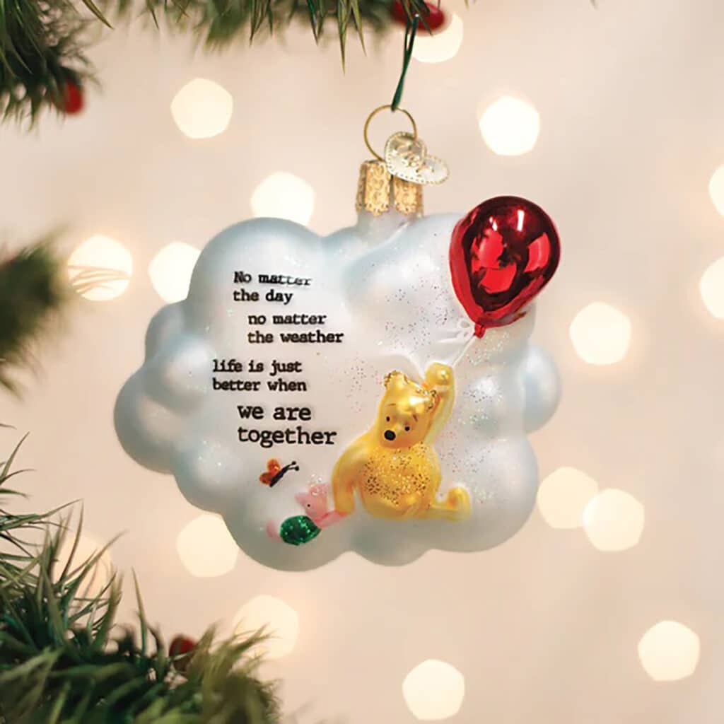 Winnie and Piglet Together Ornament Old World Christmas