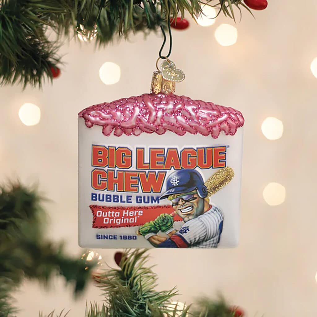 Big League Chew Bubble Gum™ Ornament Old World Christmas