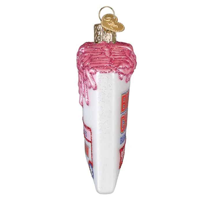 Big League Chew Bubble Gum™ Ornament Old World Christmas Side