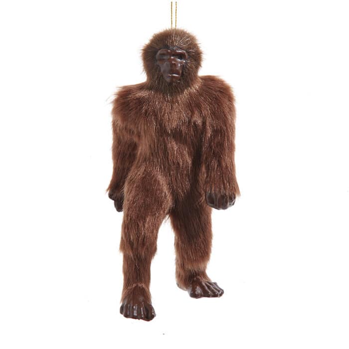 Furry Bigfoot Ornament