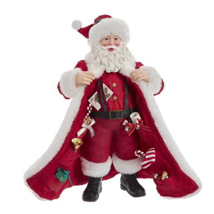 Hidden Pocket Gifts Santa Figure