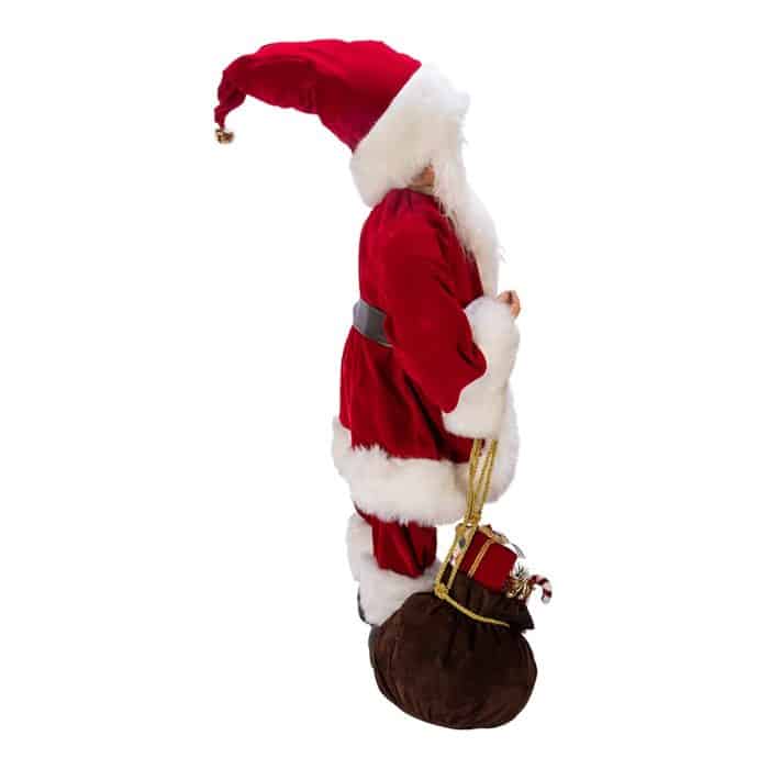 Kringles Traditional Santa Figure Side