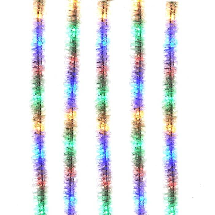 Multicolor or Warm White Smd Led Tube Light 24 Color Strand