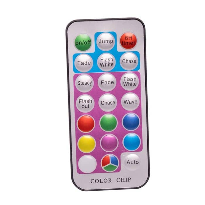 Multifunction Led Super Bright Rgb Lights Remote