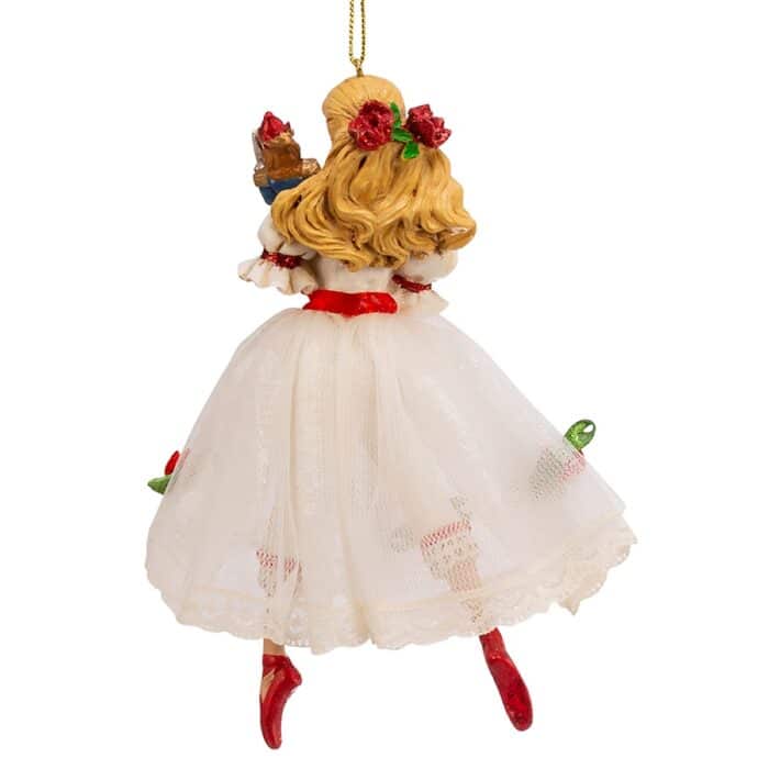 Nutcracker Suite Clara Ornament Back