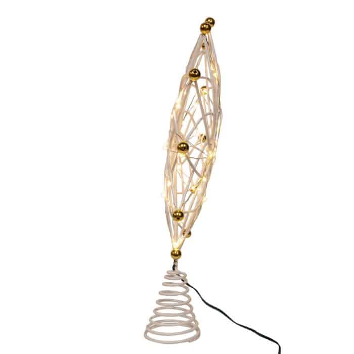 Petal 12 Point LED Tree Topper Side