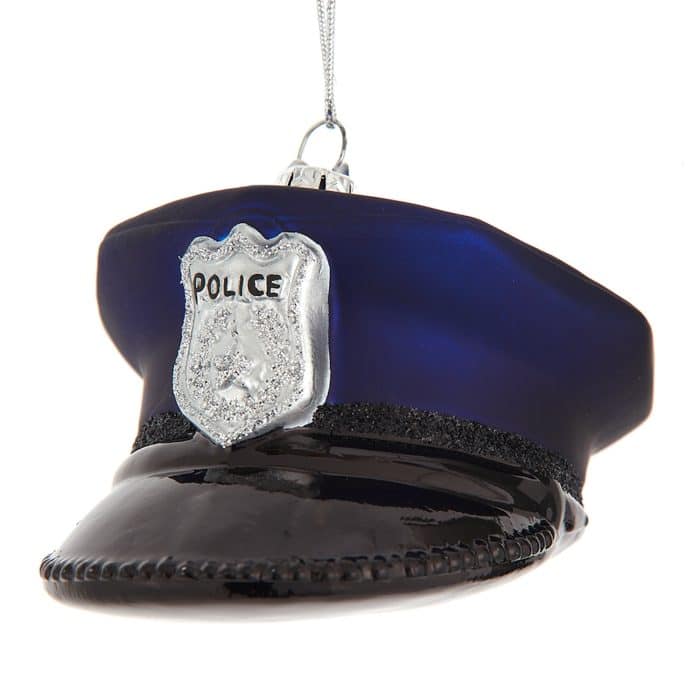 Police Uniform Hat Ornament