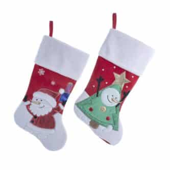 Snowman Santa Or Tree Stockings