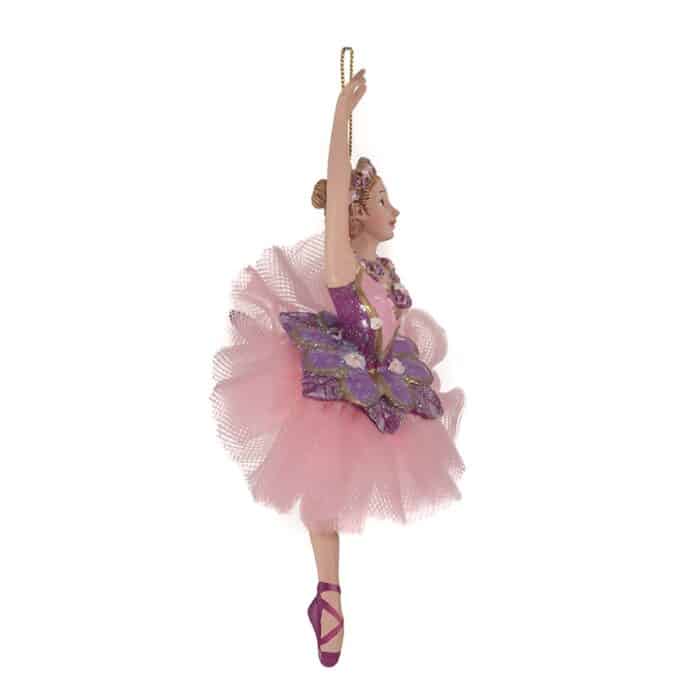 Sugar Plum Ballerina Ornament Front