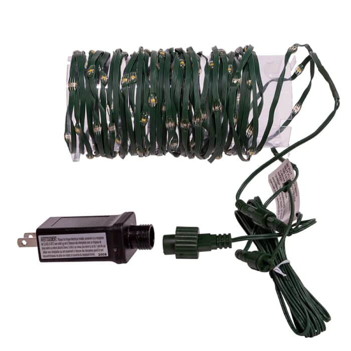 Warm White LED Ribbon Light Plug