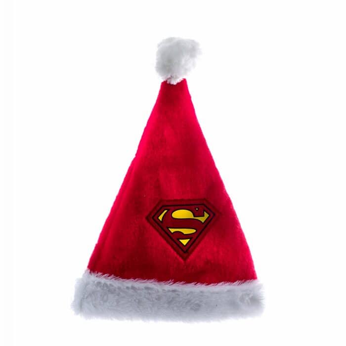 Superman™ Plush Santa Hat