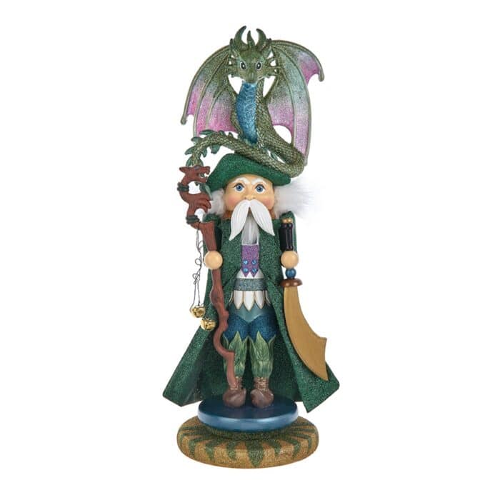 Wizard With Dragon Hollywood Nutcrackers™ Front