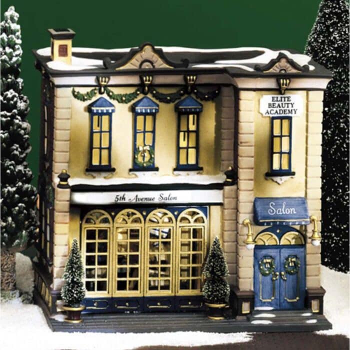 5th Avenue Salon Christmas in the City D56 Pre owned