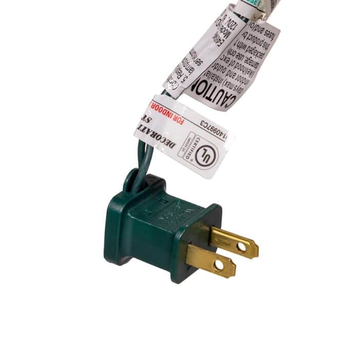 Brass Plated Capiz Star Tree Topper Plug