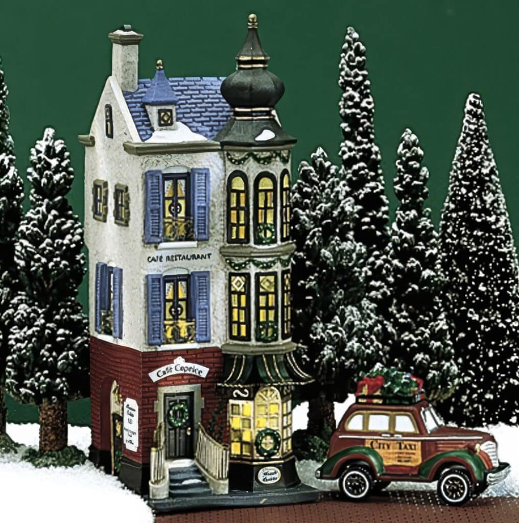 Cafe Caprice French Restaurant Christmas in the City D56 Pre Owned