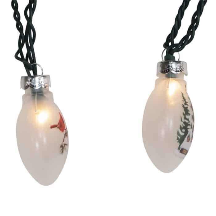 Cardinal and Cabin Light Set Side